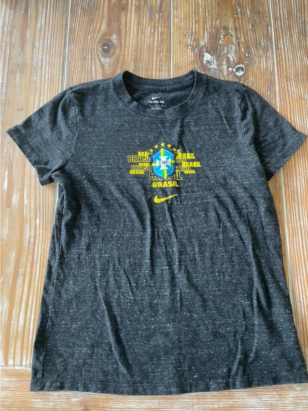 Nike Women’s babydoll style Brazil football t-shirt
